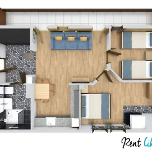  Apartament Rent Like - Ciągłówka